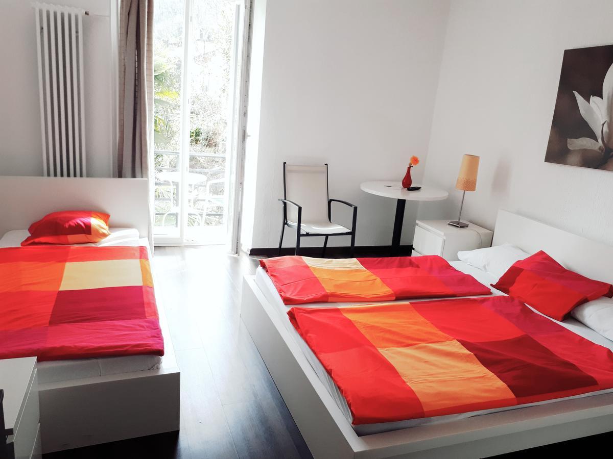 Hotel Garni Battello Мелиде Екстериор снимка